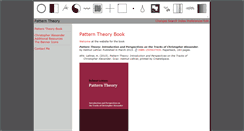 Desktop Screenshot of patterntheory.org